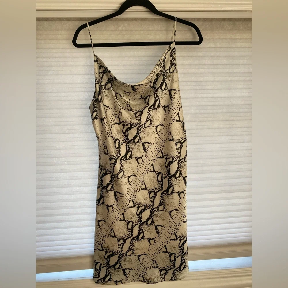 Dance& Marvel snakeskin print mini dress - Picture 2 of 2